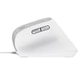 Miniatyrbilde 4 av 5: Ergonomisk Optisk Datamus Trust Bayo II Hvit 2400 dpi
