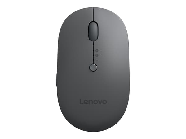Lenovo Multi-Device - X9 Edition - mus - høyre- og venstrehåndet - optisk - 4 knapper - trådløs - 2.4 GHz, Bluetooth 5.0 - USB-C trådløs mottaker - l Sort
