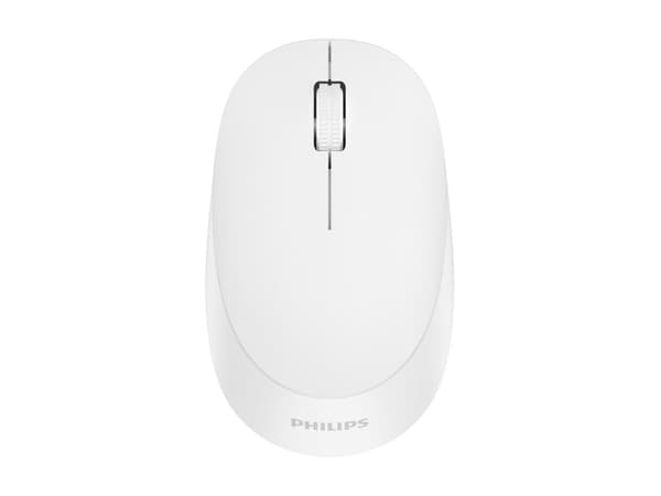 Philips SPK7407W/00, Ambidextrous, Optical, RF Wireless + Bluetooth, 1600 DPI, White