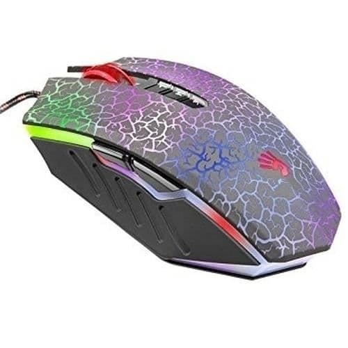 A4Tech Bloody A70, Ambidextrous, Laser, USB, 4000 DPI, 143 g, Svart Svart