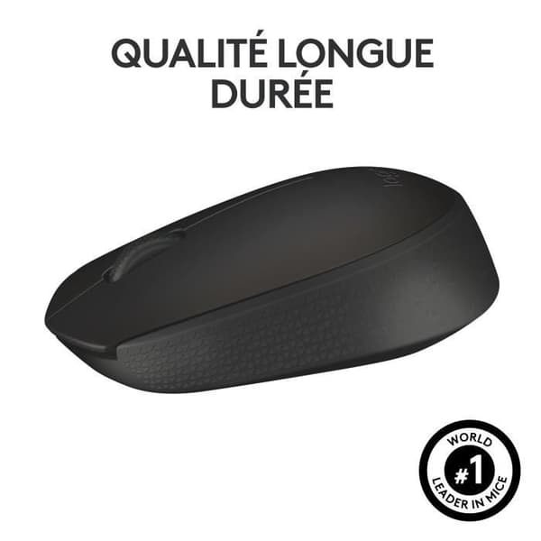 Mus - Trådlös - Logitech - M171 - Ambidextrous - Svart