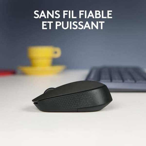 Mus - Trådlös - Logitech - M171 - Ambidextrous - Svart