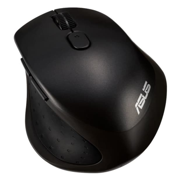 Trådlös optisk mus - ASUS MW203 - Tyst - Ergonomisk - Färg Svart