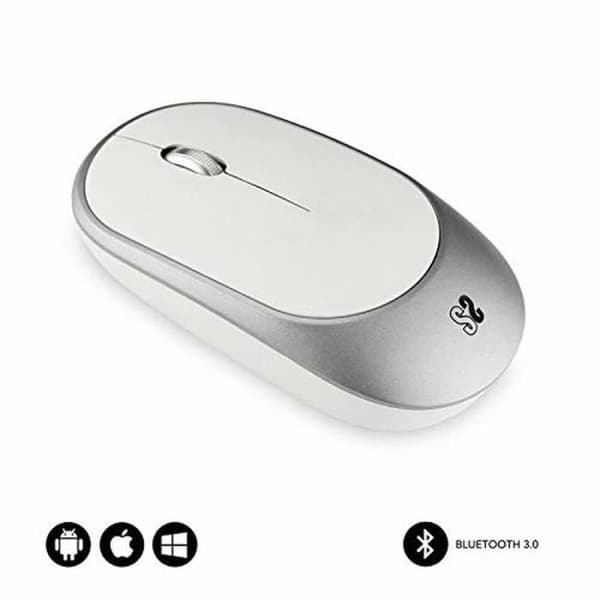 Subblim SMART-tangentbord Silver, Vit