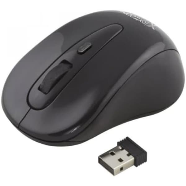 Esperanza XM104K Extreme USB PC-mus - Svart - Trådlös - Optisk - 1200 dpi