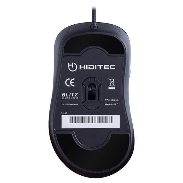 Hiditec Gaming Mouse FTRRCA0511 GMO010003 3500 dpi Svart