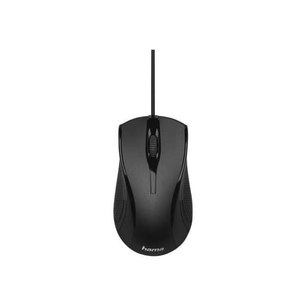 Hama MC-200 optisk mus - 3 knappar - trådbunden - USB - svart