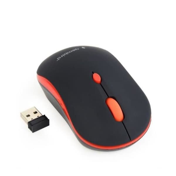 Mus MUSW-4B-03-R GEMBIRD USB Stick Svart/Röd