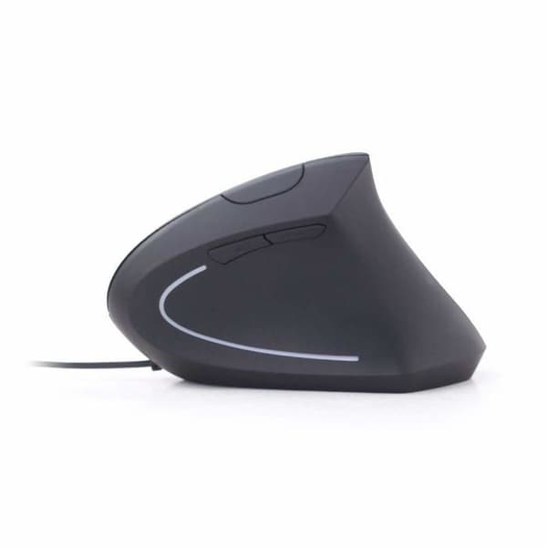 Ergonomisk mus - GEMBIRD - MUS-ERGO-01 - USB - Optisk - 6 knappar - Svart