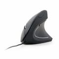 Miniatyrbild 1 av 3: Ergonomisk mus - GEMBIRD - MUS-ERGO-01 - USB - Optisk - 6 knappar - Svart