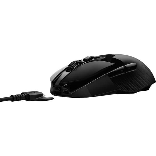 Logitech G903 HERO Mouse - Svart - 11 programmerbara tangenter - HERO sensor - LIGHTSYNC - Justerbar vikt