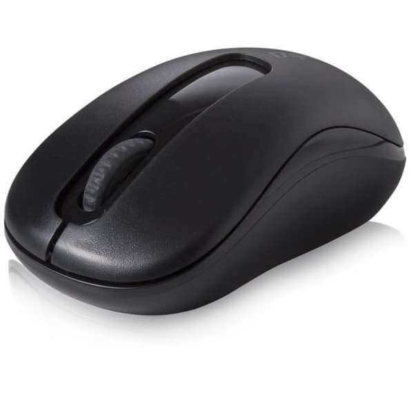 Rapoo M10 Mus - Trådlös - 3 knappar - Optisk - 1000 DPI - PC - Svart Svart