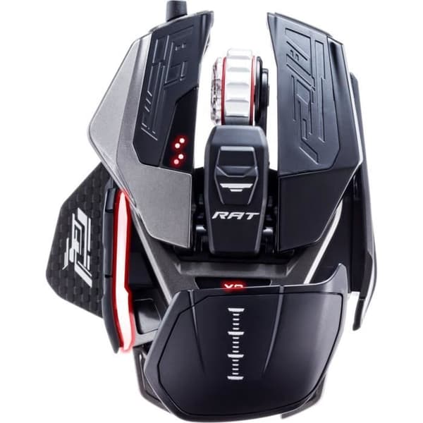 Madcatz RAT X3 - Anpassningsbar RGB trådad spelmus - PWM3389 Sensor 16000 DPI &amp; 3000Hz - Omron Switch Svart