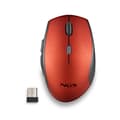 Miniatyrbild 3 av 4: NGS BEE RED: Ergonomisk trådlös mus med tysta knappar. Justerbar DPI: 800/1200/1600. Högerhänt. Plug &amp; Play. Röd färg.
