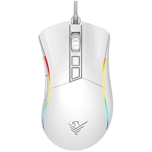 Phoenix Void Gaming Mouse - Hög prestanda - Vit - Kabel