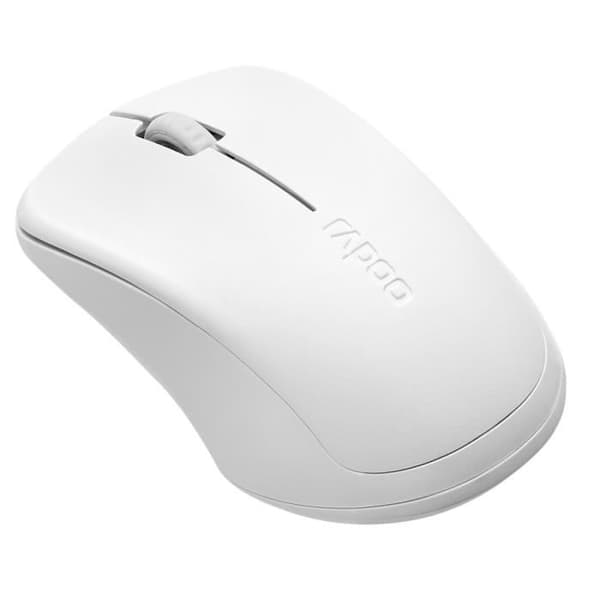 TRÅDLÖS OPTISK MUS 2,4GHZ ''1680'' TYST 1 000 DPI VIT R