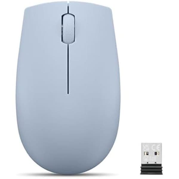 Lenovo 300 Compact Wireless Mouse Frost Blue