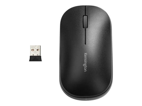Trådlös mus - Kensington - K75298WW - Svart - 2400 dpi - Ambidextrous