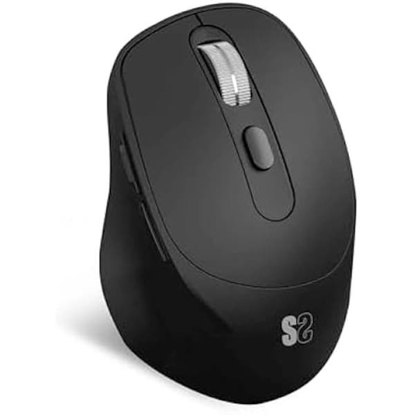 SUBBLIM Comfort Ergo Dual Mouse Batteri Svart Svart