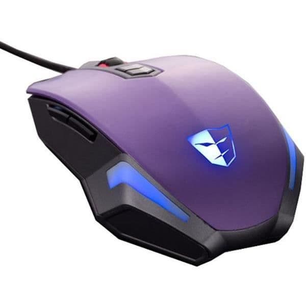 Tesoro Souris Gamer Gungnir optisk sensor 3500 dpi Svart, Violett