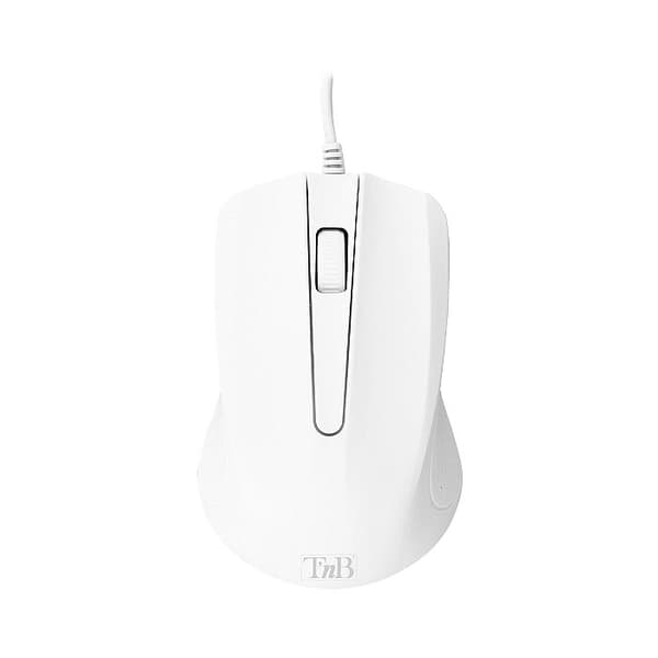 Optisk mus - TNB - SHARK - Trådbunden - Ergonomisk - 1000 dpi
