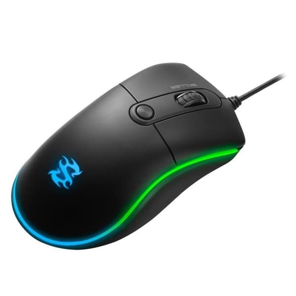 Sharkoon Skiller SGM2 trådbunden optisk mus - Svart - 6400 DPI - 106 g