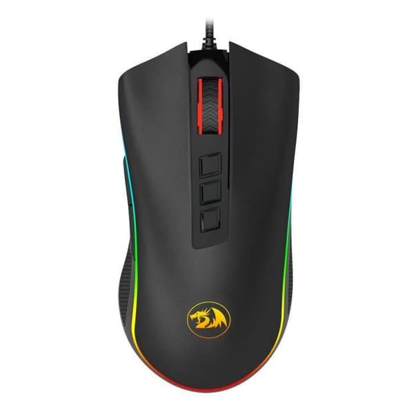 Gamingmus - REDRAGON - M711 COBRA - 7 knappar - 5000 DPI - RGB LED-bakgrundsbelysning