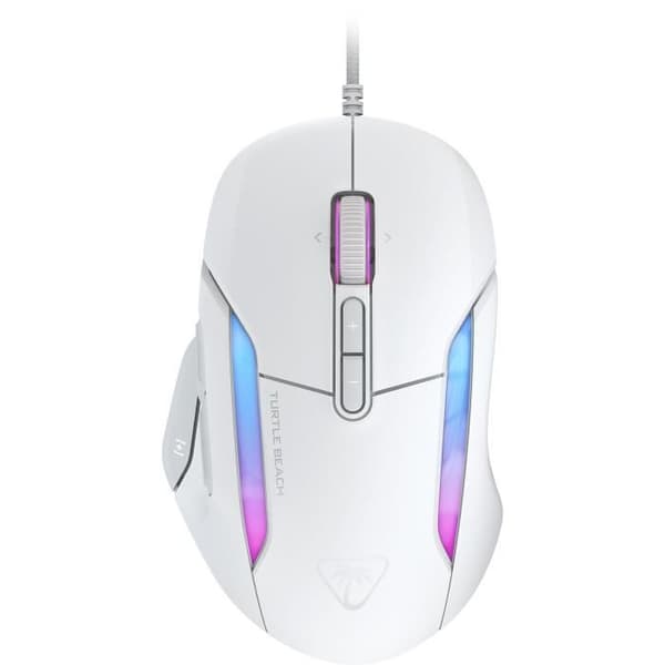 Trådbunden spelmus - Turtle Beach Kone™ II - Ultralätt - Vit, 26 000 DPI, 23 anpassningsbara funktioner