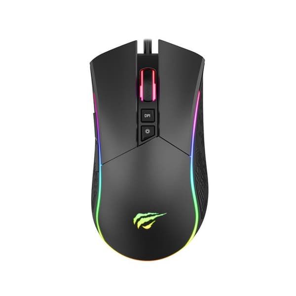 Havit GAMENOTE MS1001S spelmus RGB 800-4800 DPI
