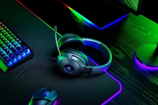 Razer Kraken V3 X -kuulokemikrofoni, langallinen pääpanta, USB Type-A, musta