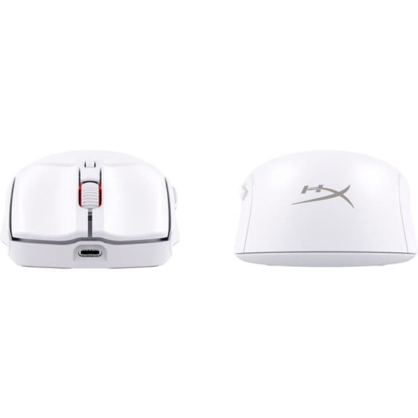 Trådlös mus - HyperX - Pulsefire Haste 2 - 26000 DPI - 6 knappar - RGB Vit