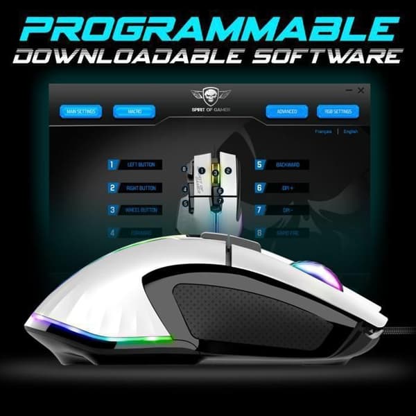 SOURIS PRO M5 ARTIC