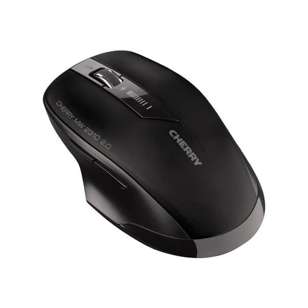 Mus CHERRY MW 2310 2.0 - 6 knappar - Trådlös 2.4 GHz - Svart Svart