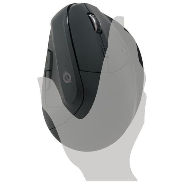 Ergonomisk mus - Conceptronic - LORCAN03B - Bluetooth 5.2/3.0 - 6 knappar - Laddningsbar
