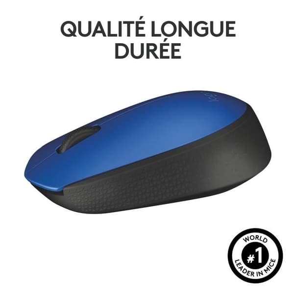 Mus - Trådlös - Logitech - M171 - Ambidextrous - Blå