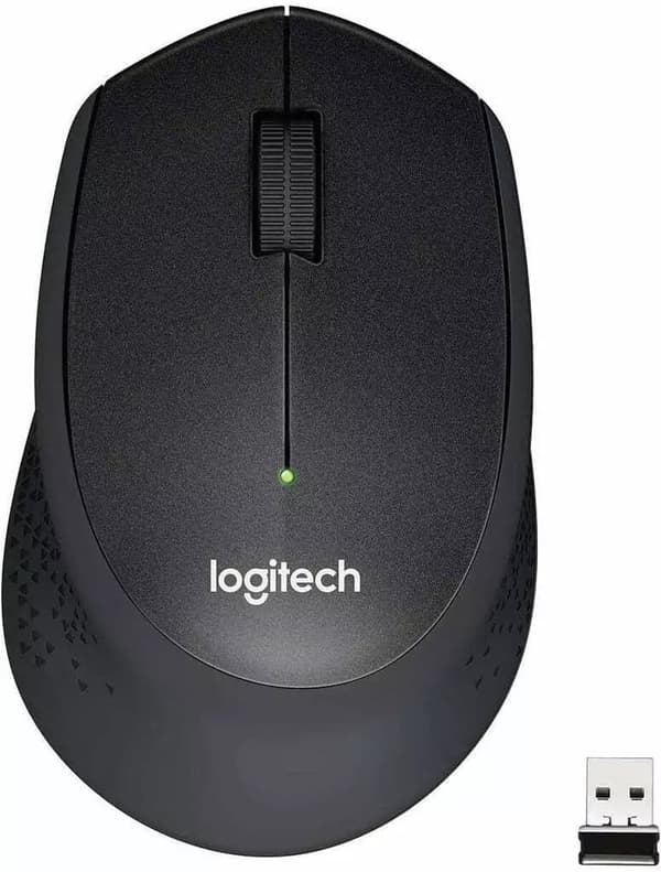 Logitech M330 Silent Plus langaton hiiri - USB-yhdistävä vastaanotin