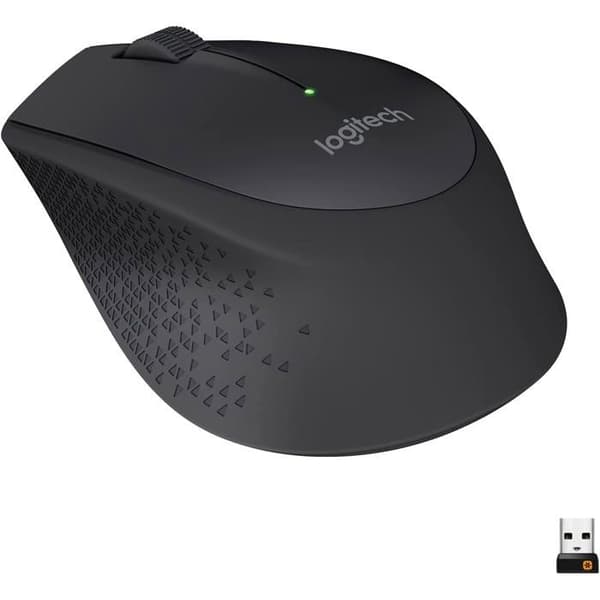 Trådlös mus - Logitech - M280 - Svart - Kompakt - Energisnål Svart