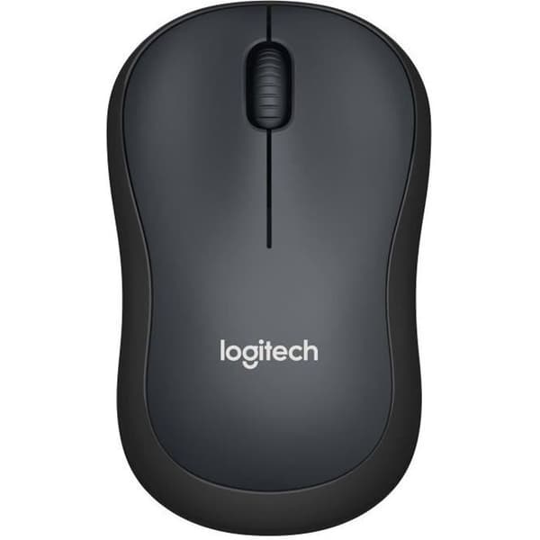 Mus - Trådlös - Logitech - M220 Tyst - Tyst - Svart Kol