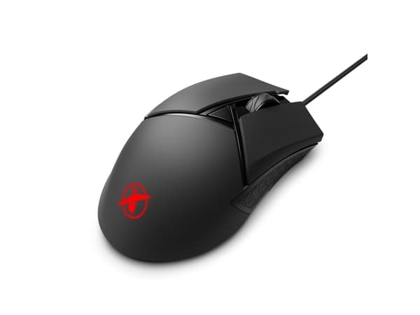 Niceboy ORYX M410 Gravity, Oikeakätinen, Optinen, USB A-tyyppi, 12000 DPI, Musta