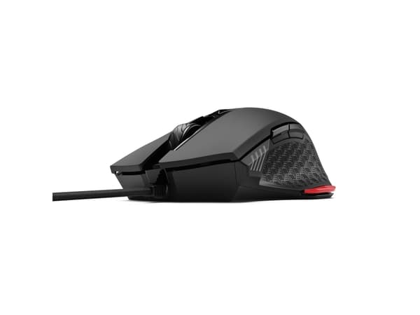 Niceboy ORYX M410 Gravity, Oikeakätinen, Optinen, USB A-tyyppi, 12000 DPI, Musta