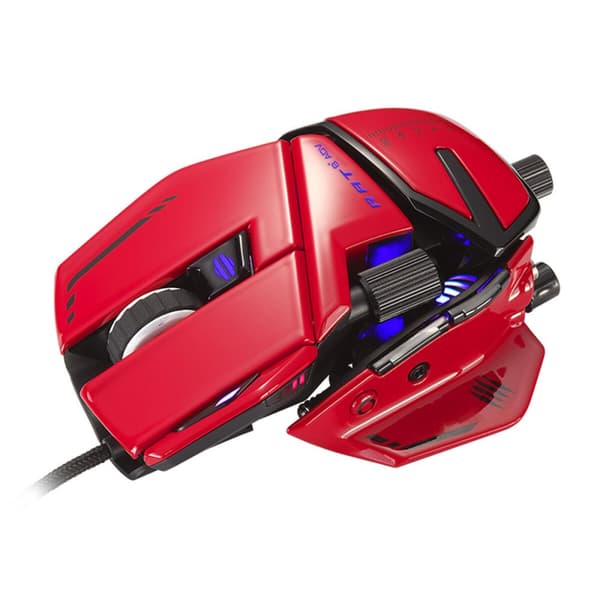 Mus Mad Catz MR06DCINRD000-0 Svart Multicolour Svartvit 20000 dpi