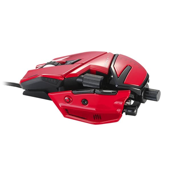 Mus Mad Catz MR06DCINRD000-0 Svart Multicolour Svartvit 20000 dpi