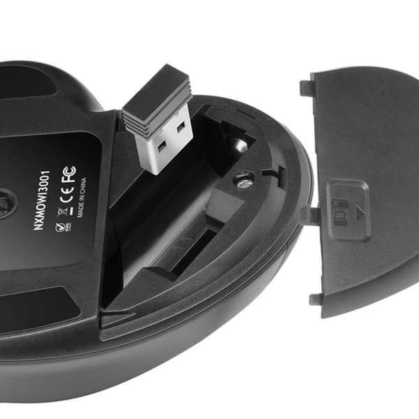 Ergonomisk optisk mus Nilox Sort 3200 DPI