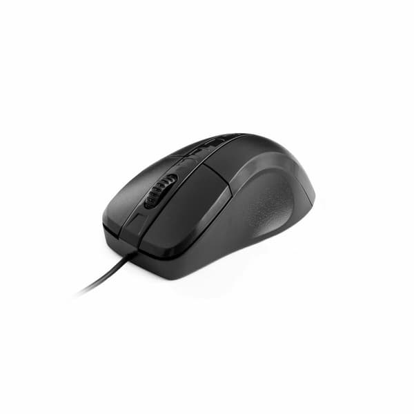 Optisk Mus Nilox MOUSB1001 1000 DPI Svart