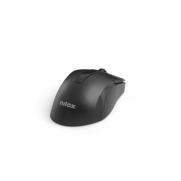 Optisk Mus Nilox MOUSB1001 1000 DPI Svart