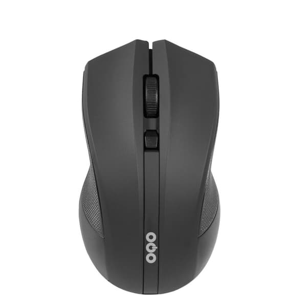 Mus OQO R002-W Sort Multifarvet 1600 dpi Sort
