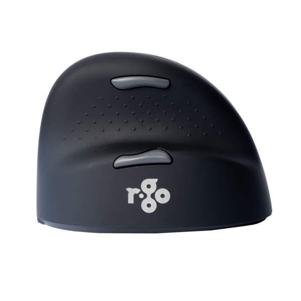Optisk Mus Ergonomisk R-Go RGOHEWL Svart Svart
