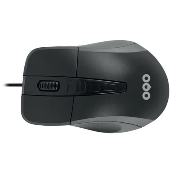 Hiiri OQO R001-U Musta Monivärinen 1000 dpi musta