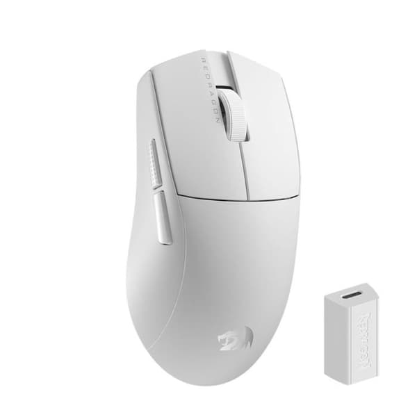 Redragon Mus M916W-PRO-4K K1NG vit mus