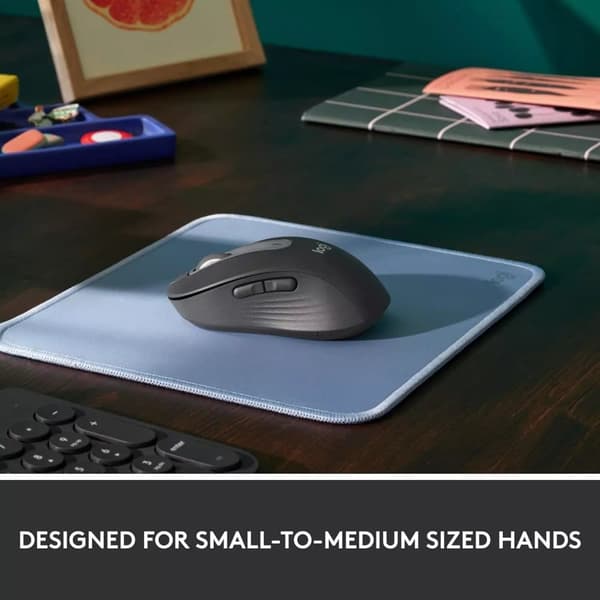 Logitech Signature M650 yrityksille langaton hiiri – klassinen pulttigrafiitti